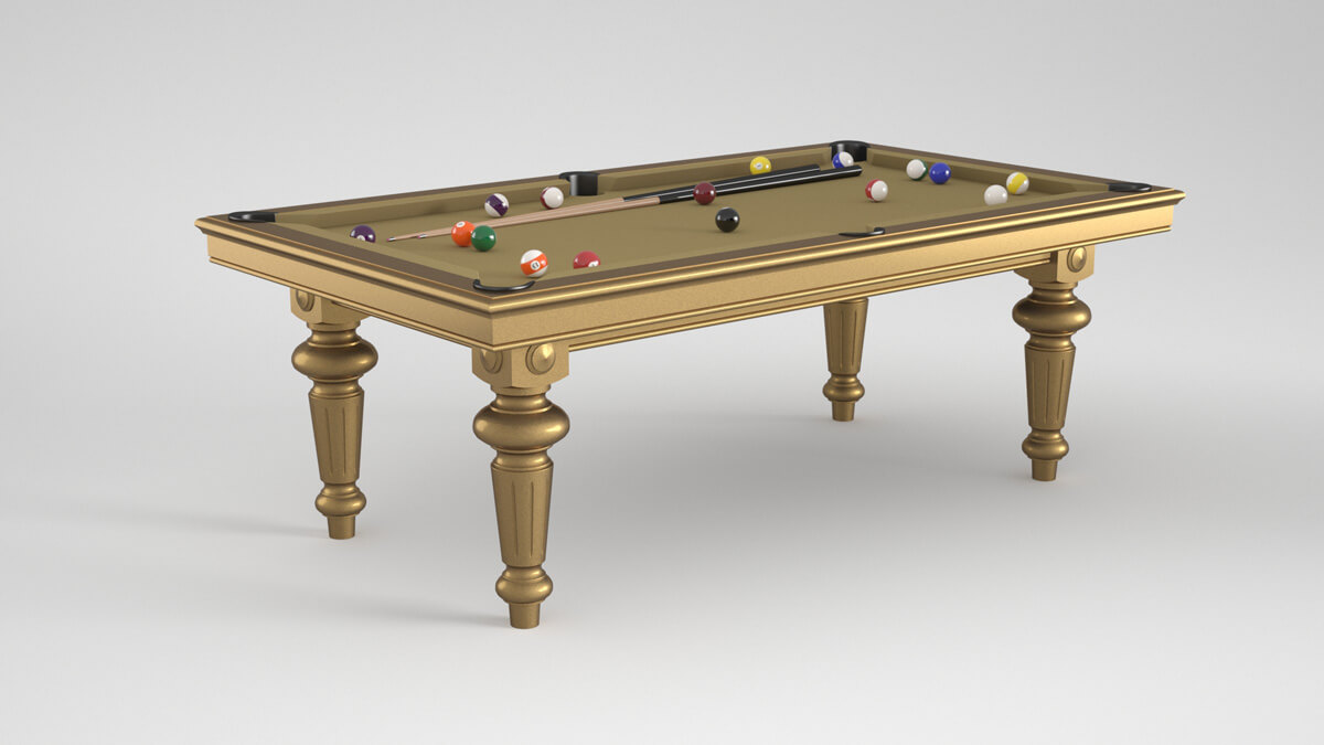 Billard Luxe Ile de France gold