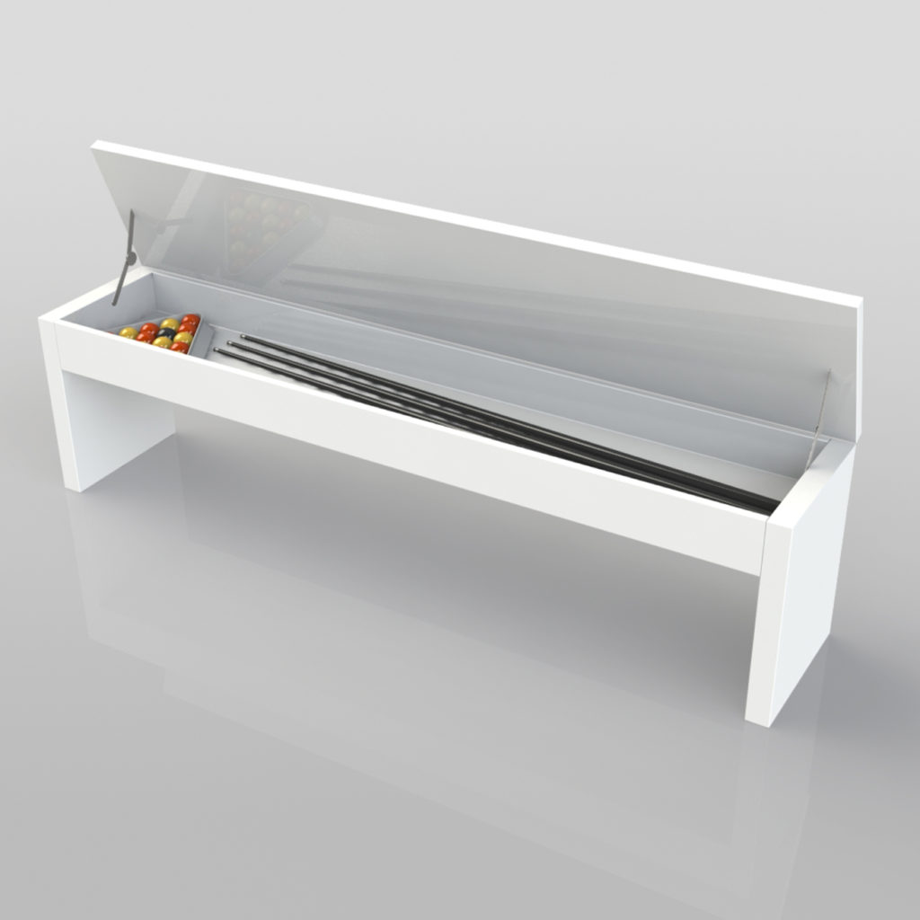 billard table banc coffre